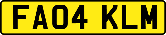 FA04KLM
