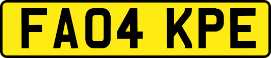 FA04KPE