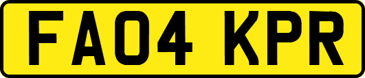 FA04KPR