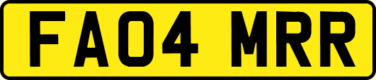 FA04MRR