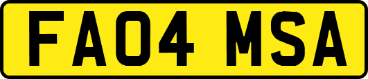 FA04MSA