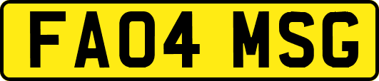FA04MSG