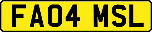 FA04MSL