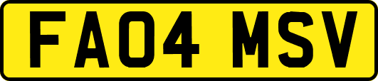FA04MSV