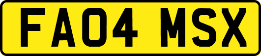 FA04MSX