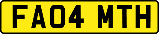 FA04MTH