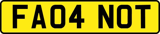 FA04NOT