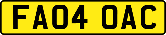 FA04OAC