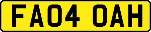 FA04OAH