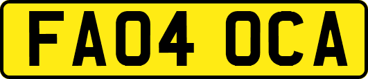 FA04OCA