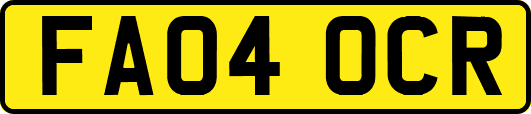 FA04OCR