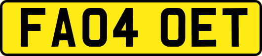 FA04OET