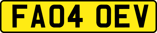 FA04OEV