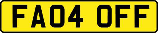 FA04OFF