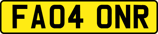 FA04ONR