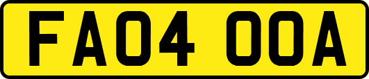 FA04OOA