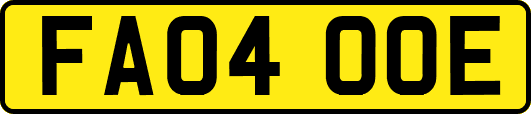 FA04OOE