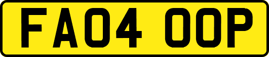 FA04OOP