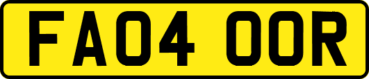 FA04OOR