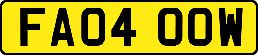 FA04OOW