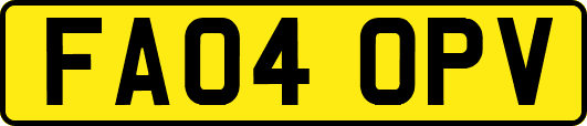 FA04OPV
