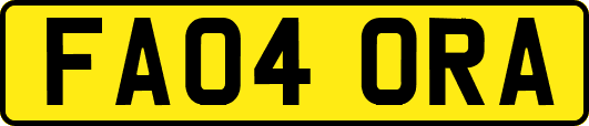 FA04ORA