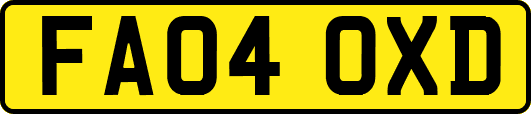 FA04OXD