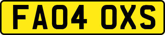 FA04OXS