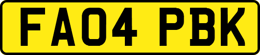 FA04PBK