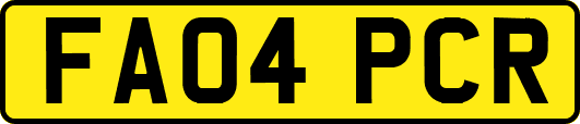 FA04PCR