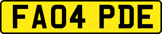 FA04PDE