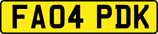 FA04PDK
