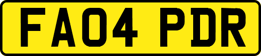 FA04PDR