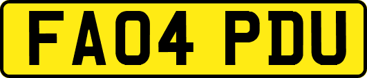 FA04PDU