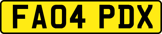 FA04PDX