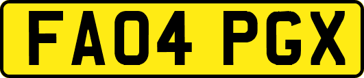 FA04PGX