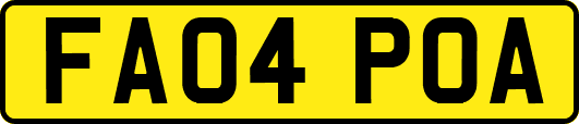 FA04POA