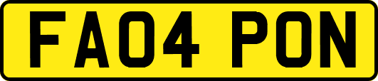 FA04PON