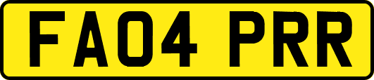 FA04PRR