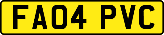 FA04PVC