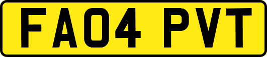 FA04PVT