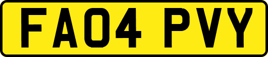 FA04PVY