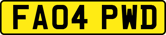 FA04PWD