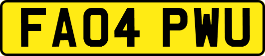 FA04PWU