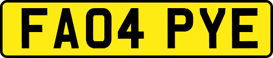 FA04PYE