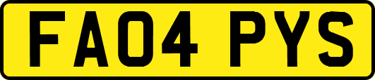 FA04PYS