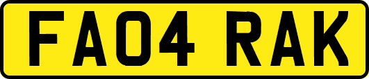 FA04RAK