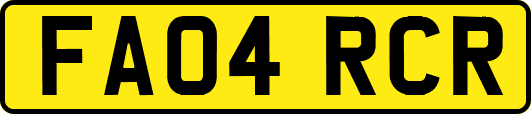 FA04RCR