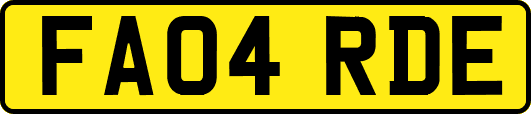 FA04RDE