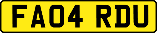 FA04RDU